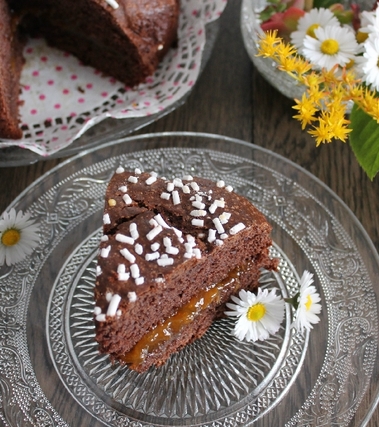 Torta al cacao e ricotta