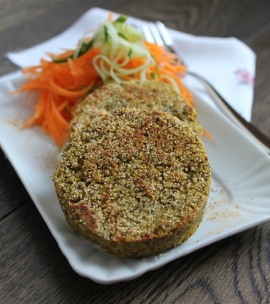 Veggie burger di lenticchie