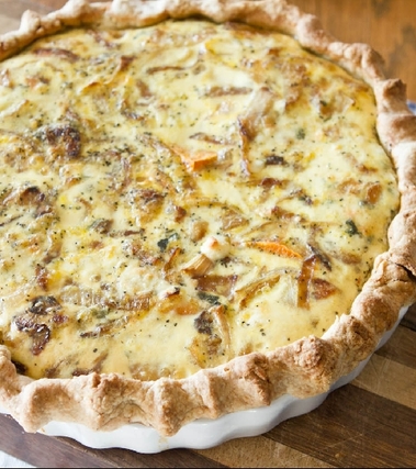 Quiche di patate e gorgonzola