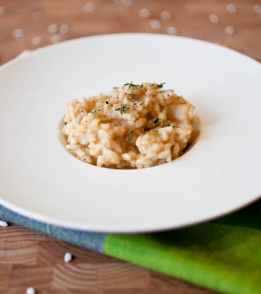 Risotto di cipolle alla francese