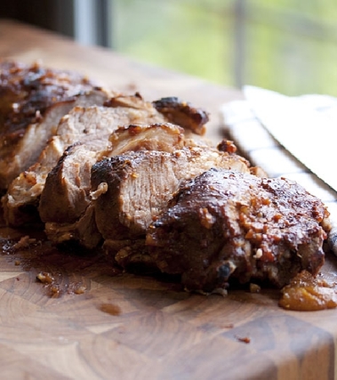 Costine di maiale glassate