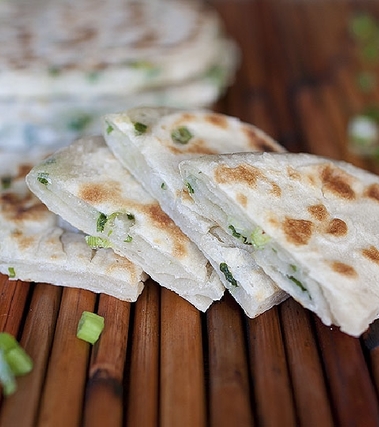 Piadine allo scalogno