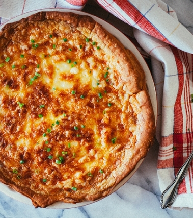 Quiche al formaggio