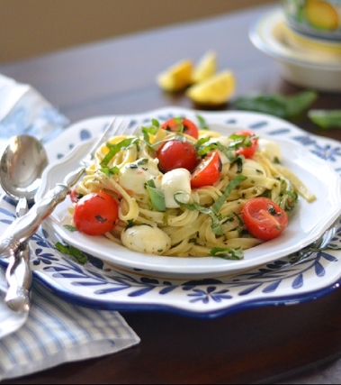 Fettucine alla caprese