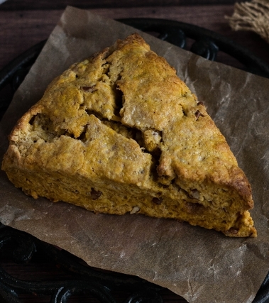Torta di zucca con crema chantilly