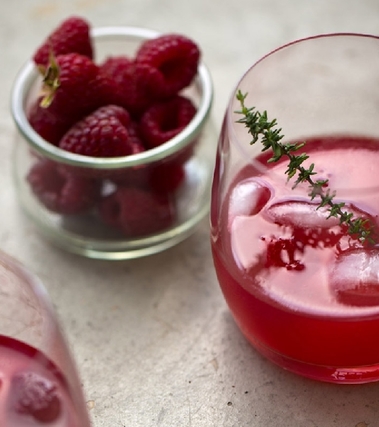 Cocktail di lamponi e gin