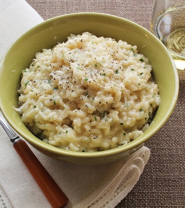 Risotto ai carciofi e gamberetti