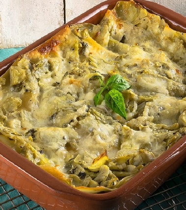 Lasagne ai carciofi