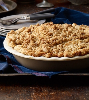 Crostata di mele con crumble