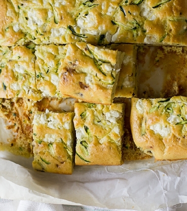 Torta salata con zucchine