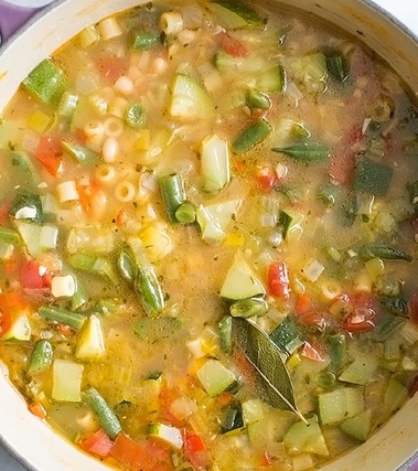 Minestrone estivo