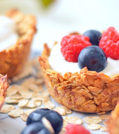 Cestini avena e yogurt