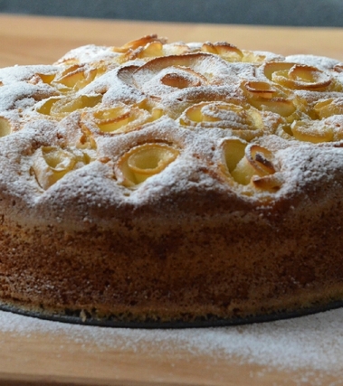 Torta roselline di mela