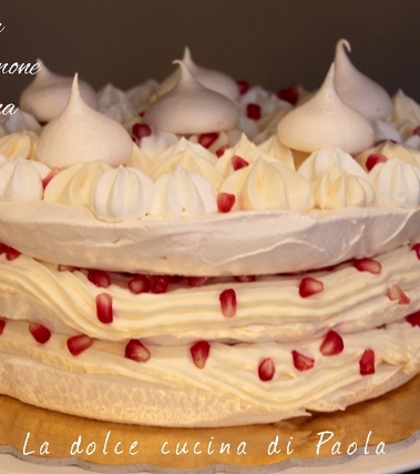 Torta meringata con crema al limone