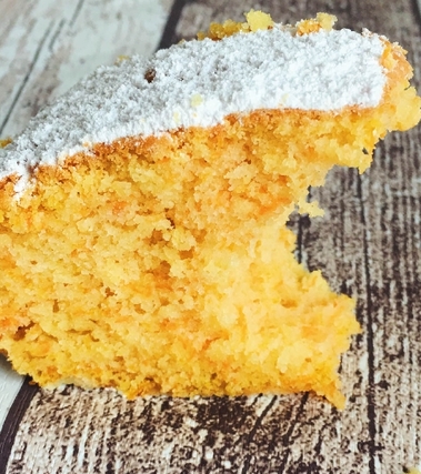 Torta soffice alla zucca senza lattosio