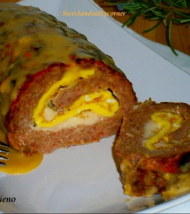 Polpettone ripieno al forno