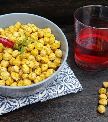 Ceci al forno speziati e croccanti