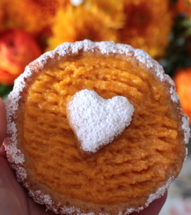 Crostatine di zucca speziata