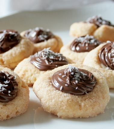 Biscotti cocco e nutella