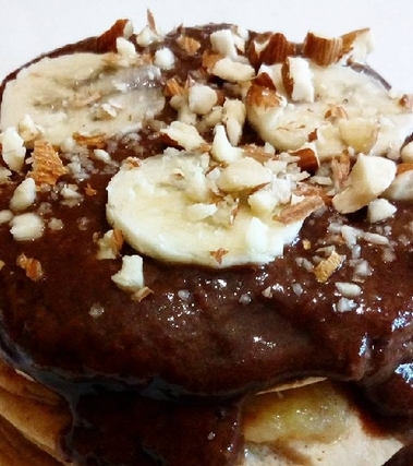 Pancakes leggeri e soffici al caffè