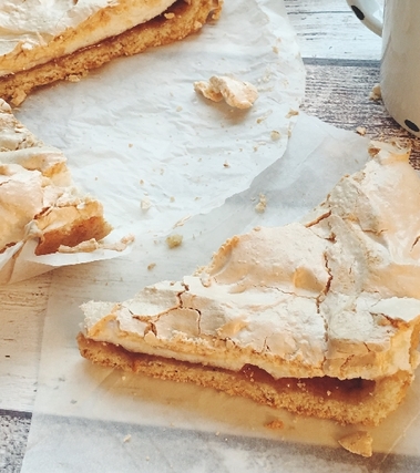 Crostata meringata senza lattosio