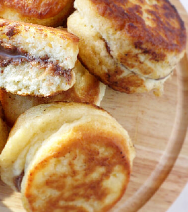 Focaccine di nutella