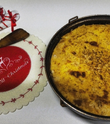 Gateau di patate con verdure