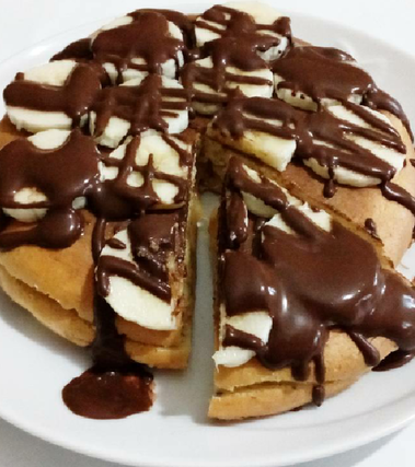 Pancake pistacchi e mandorle
