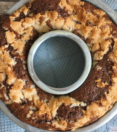 Ciambella vegana con cacao e cocco