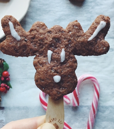 Biscotti di farro vegani al cacao