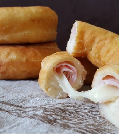 Ciambelle filanti senza lievitazione