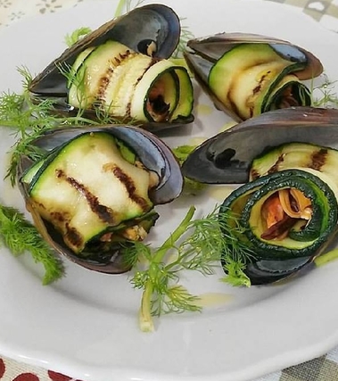 Bocconcini di cozze nello scrigno