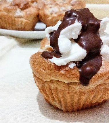 Muffin integrali pere e cannella