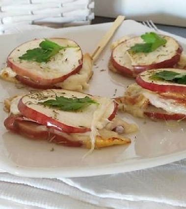 Sandwich di mele annurca