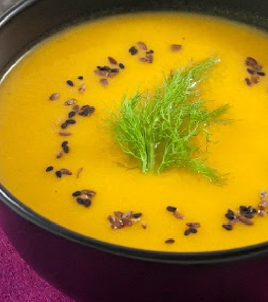 Crema di carote e finocchi