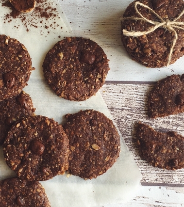 Biscotti ai cereali senza uova e senza burro