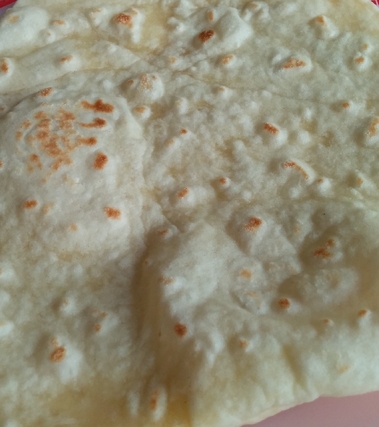 Piadine con yogurt