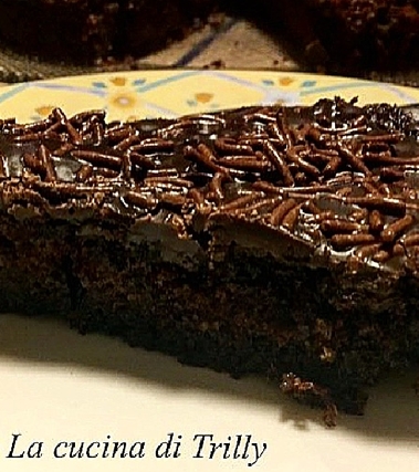 Torta al cioccolato e mandorle senza glutine