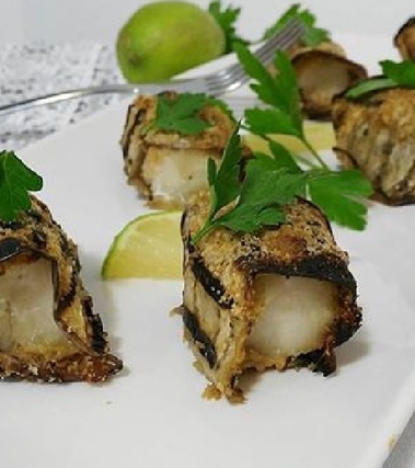 Bocconcini di merluzzo in crosta di emlanzane