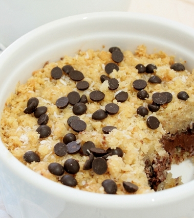 Crumble cocco e nutella