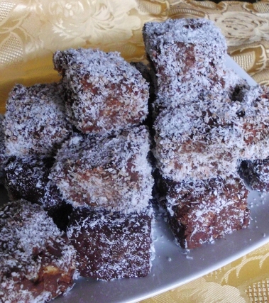 Dolcetti al cocco e cioccolato