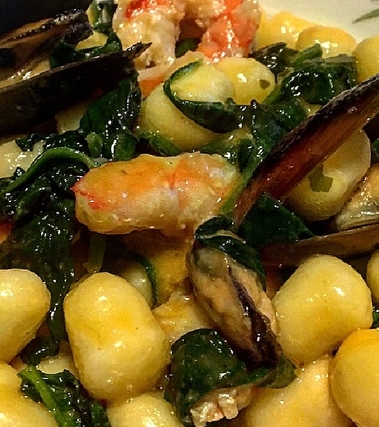 Gnocchetti di patate al profumo di arancia