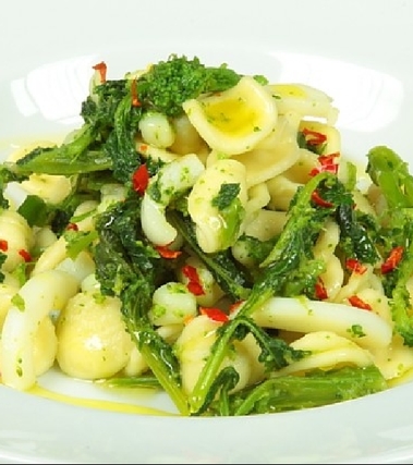 Orecchiette ai broccoli fatte in casa