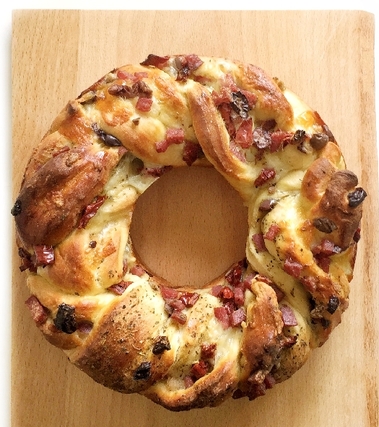 Treccia brioche salata