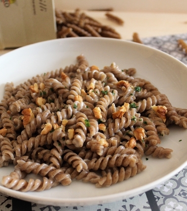 Fusilli di grano saraceno con taleggio