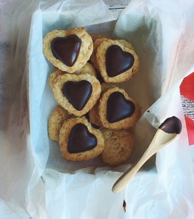 Biscotti alla vaniglia e cioccolato