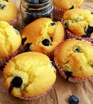 Muffin ai mirtilli morbidissimi
