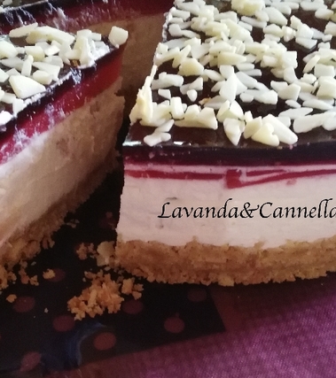 Cheesecake con i frutti rossi