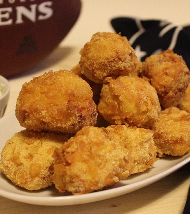 Nuggets con salsa al gorgonzola