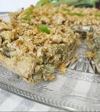 Sbriciolata carciofi e ricotta